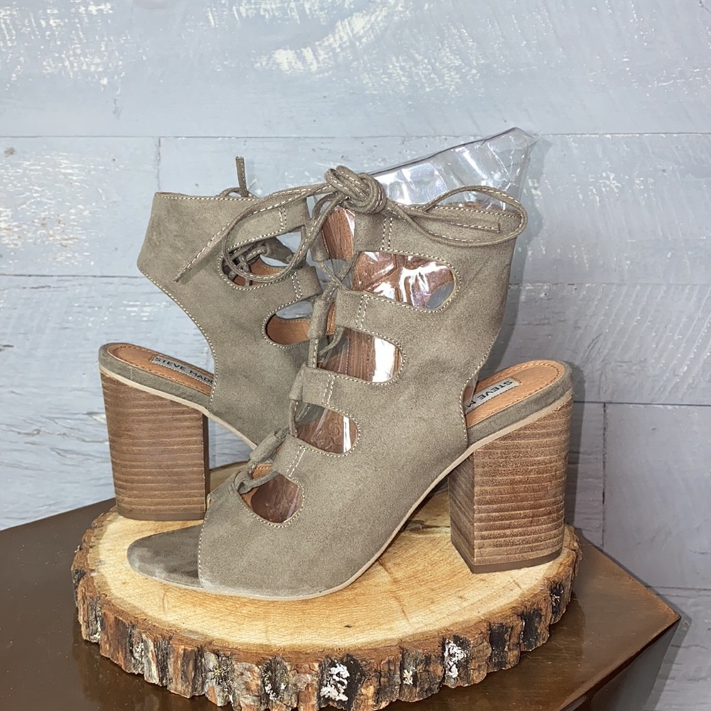 Steve Madden lace up sandals
